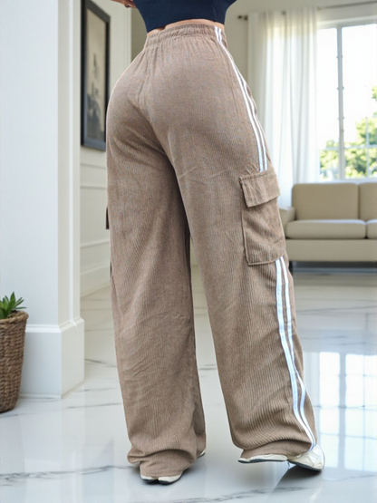 PANTALÓN PANA CARGO CONFORT