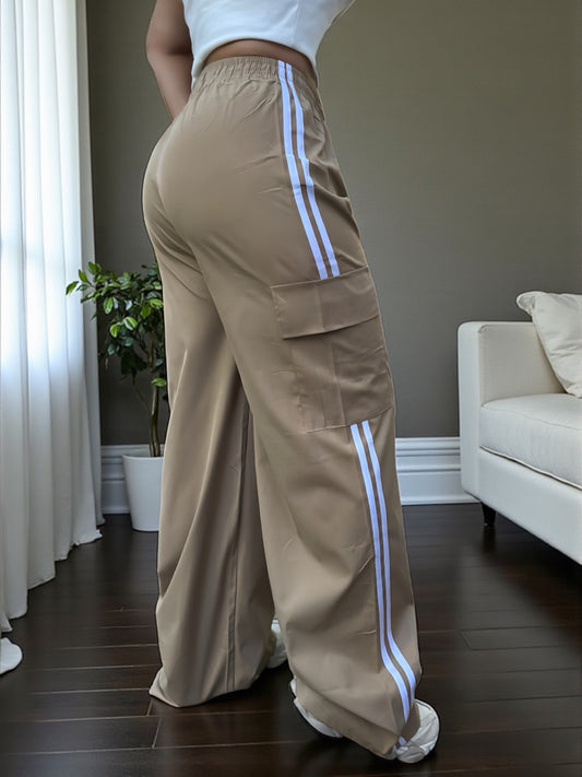 PANTALÓN CARGO POPELINA
