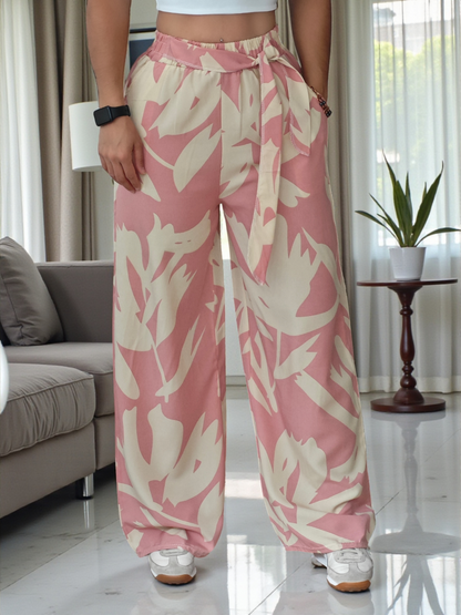 PANTALÓN CAPRI ESTAMPADO  LUXE