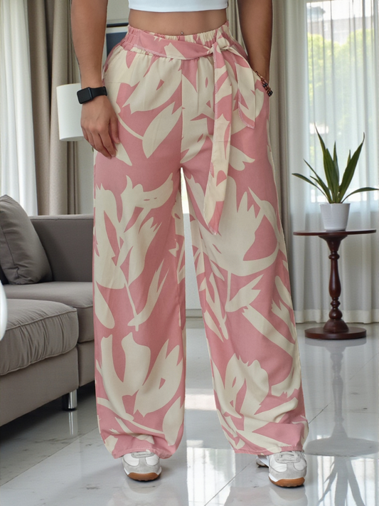 PANTALÓN CAPRI ESTAMPADO  LUXE
