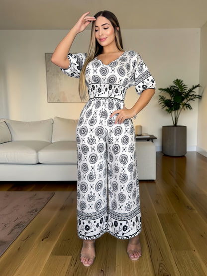 ENTERIZO ESTAMPADO  BOHO