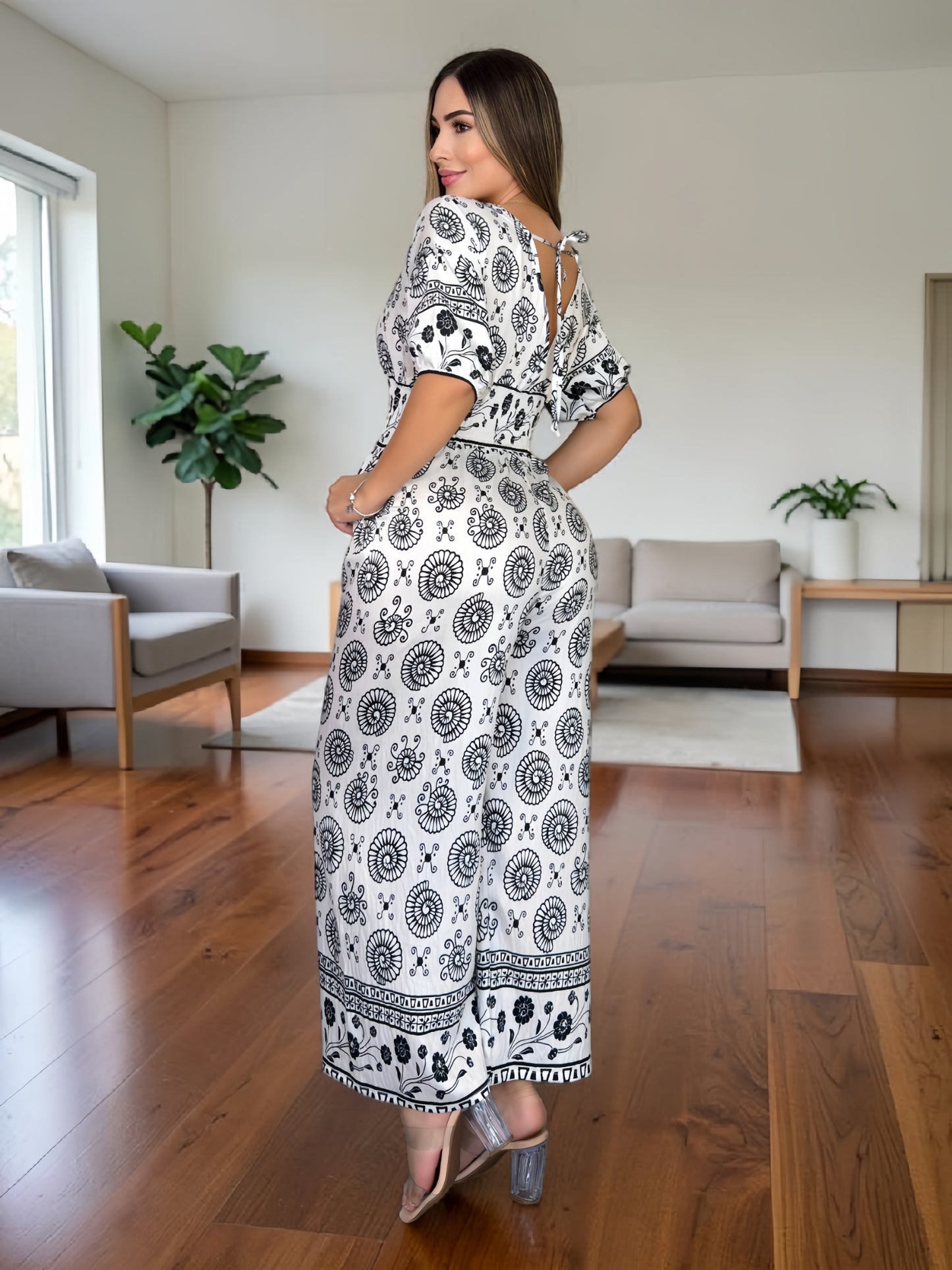 ENTERIZO ESTAMPADO  BOHO